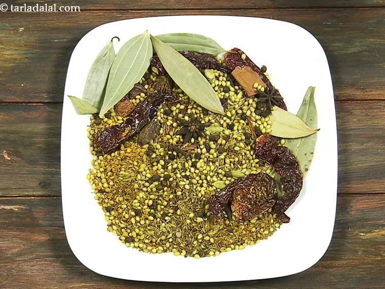 Step 19 – Mix well and remove on a plate.