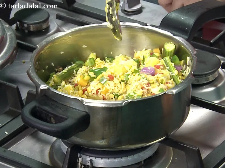 Step 39 – Saut&eacute; on a medium flame for 2 minutes.