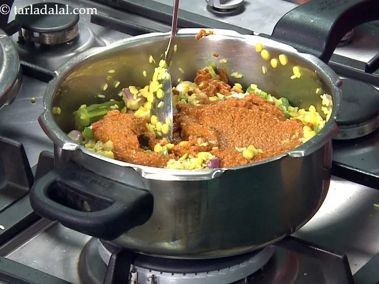 Step 42 – Add prepared paste.