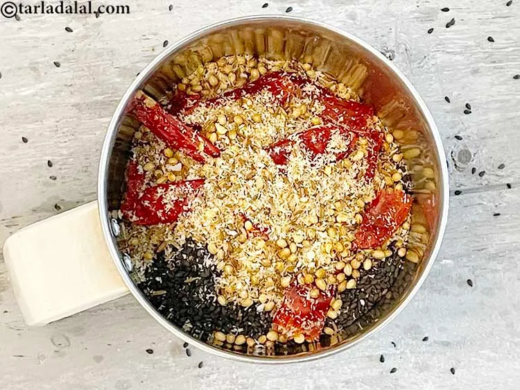 Step 15 – Add&nbsp;coconut-chilli mixture.