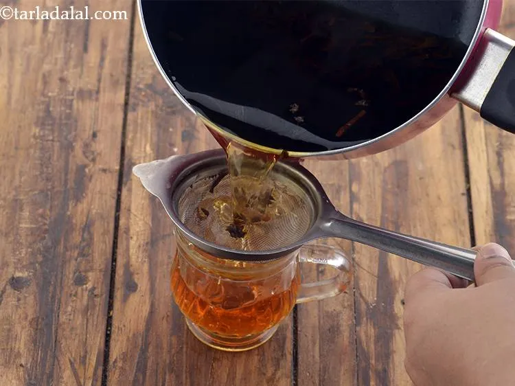 Step 8 – Strain the tea using a tea strainer. You can also use a carafe to make …