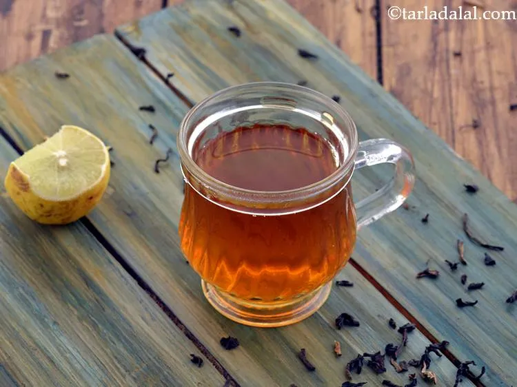 Step 15 – Serve your <strong>Black Tea</strong> with Lemon immediately. Keeping it for a long time will make …