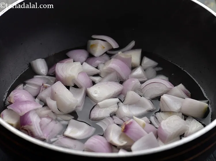 Step 4 – Carefully drop onions in it. Onions should be completely submerged in water, if required, you …