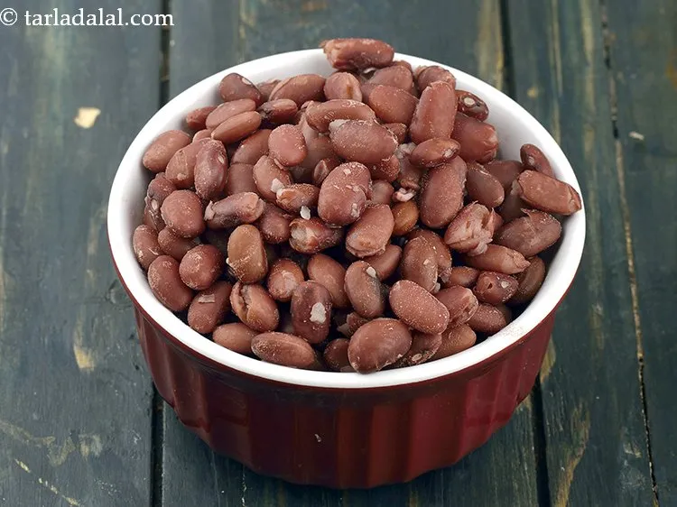Step 55 – Add 1/2 cup&nbsp;<a href="https://www.tarladalal.com/glossary-boiled-rajma-1341i">soaked and boiled red rajma (kidney beans)</a>. See above how to soak …