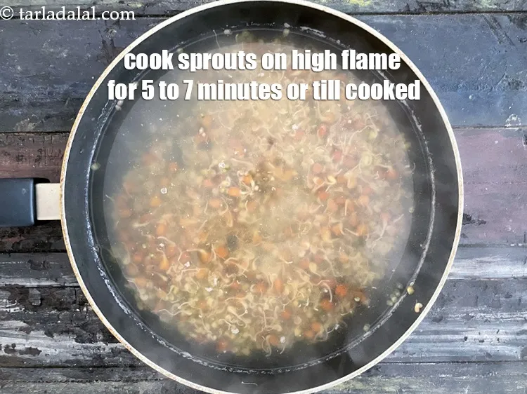 Step 11 – Cook on a high flame for 5 to 7 minutes till cooked or you can …