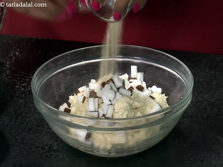 Step 12 – <p>Add a little asafoetida as urad dal is slightly heavy to digest.</p>