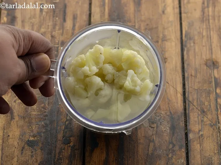 Step 27 – Transfer the mixture into a mixer jar.&nbsp;