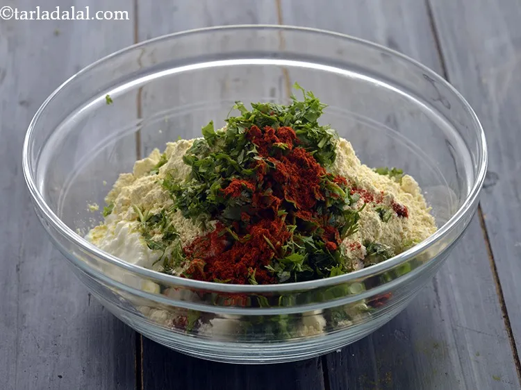 Step 9 – Add the chilli powder.