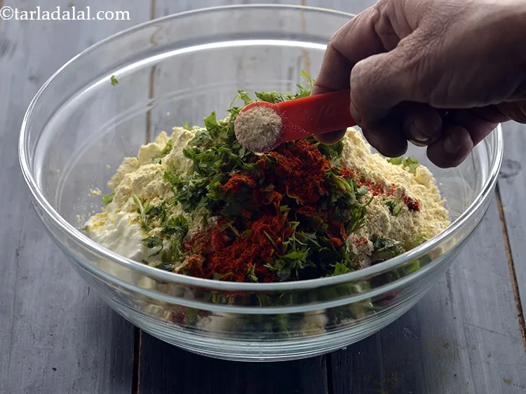 Step 10 – Add the asafoetida. This aids in digestion.