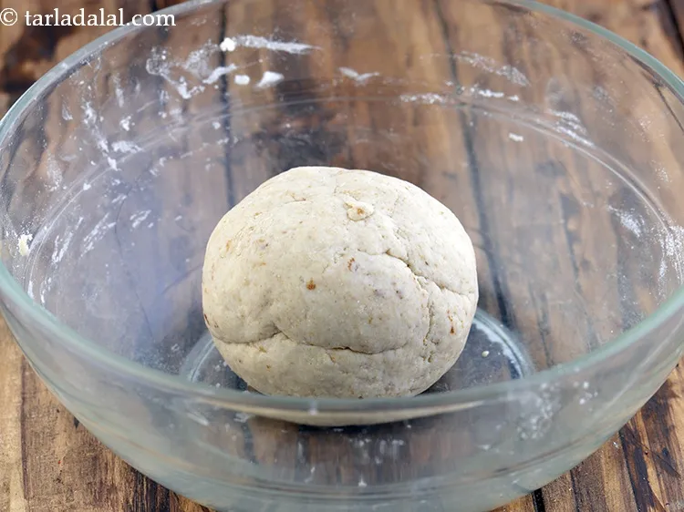 Step 18 – Ensure to smoothen the dough and make smooth dough balls so rolling is easier.&nbsp;