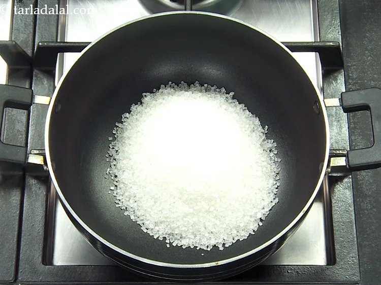 Step 3 – For the <strong>sugar syrup of bread gulab jamun recipe | instant gulab jamun | quick …