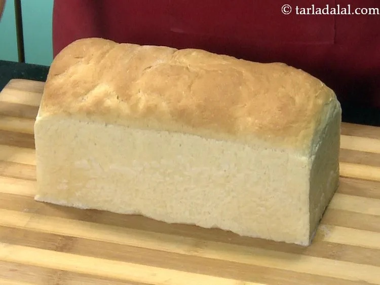 Step 34 – Turn the bread upside down and place it on the chopping board.&nbsp;