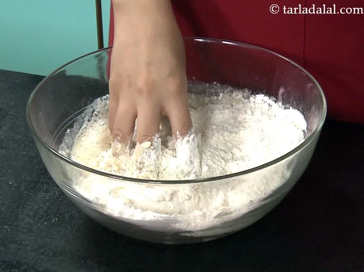 Step 10 – Mix well using your fingertips.&nbsp;