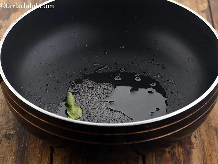 Step 4 – Saut&eacute; on a medium flame for a few seconds.