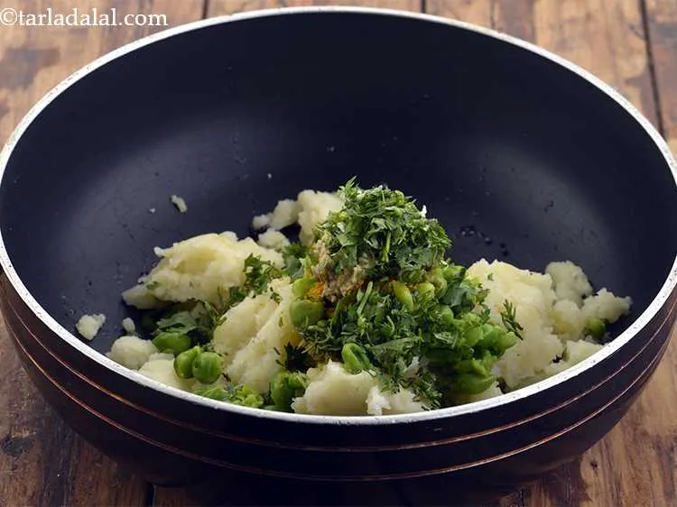 Step 9 – Add the coriander for a hint of freshness.