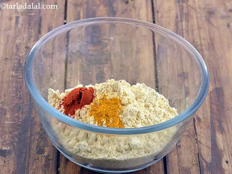 Step 15 – Now add the chilli powder.