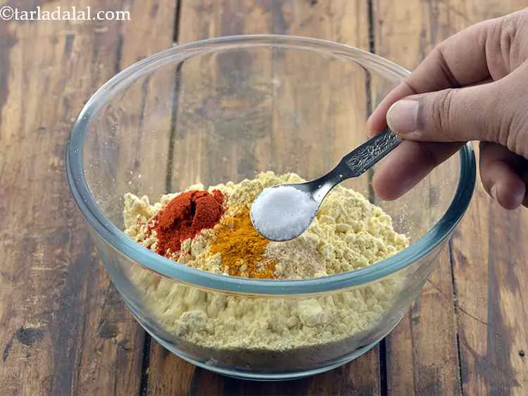 Step 17 – Add the salt to taste.