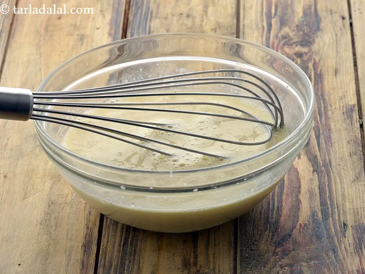 Step 35 – Mix well. Since the recipe makes use of eggs, it is best to use a …