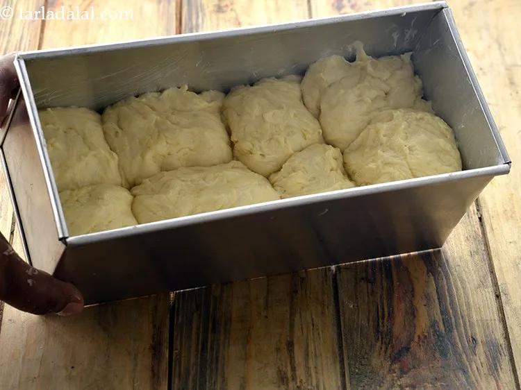 Step 44 – Place all the rolled dough portions close to each other in a 200 mm. (8&rdquo;) …