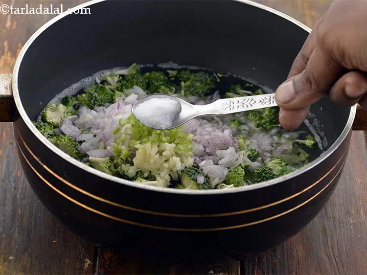 Step 12 – Add the salt to taste.