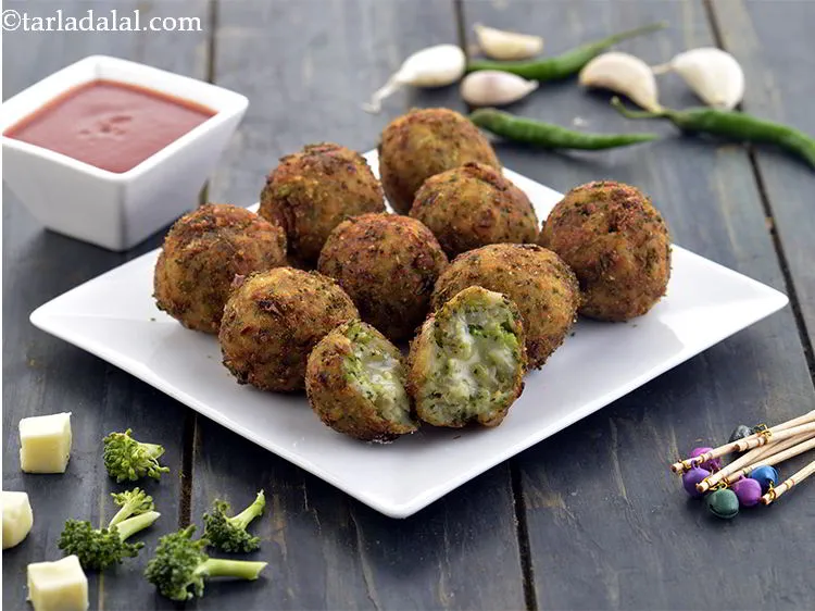 Step 24 – Serve immediately. You can enjoy the <strong>Broccoli Cheese Balls</strong> as it is or with a …