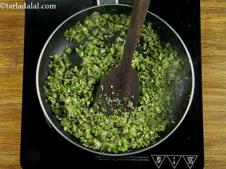 Step 7 – Mix well and cook on a medium flame for 4 minutes, while stirring occasionally. You …