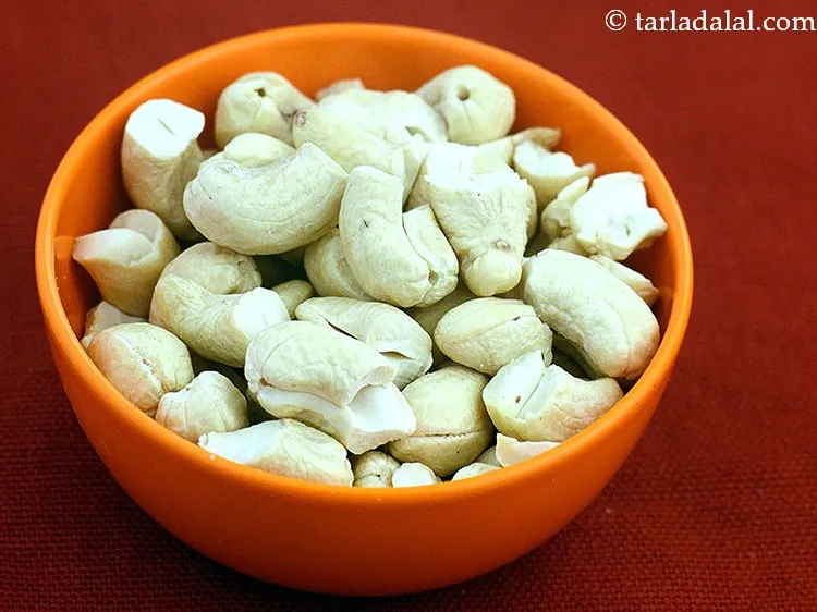 Step 42 – We have used roughly chopped cashewnuts, if you wish you can also use broken cashewnut …