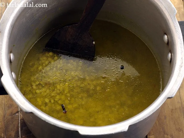 Step 18 – Mix well and pressure cook for 4 whistles.