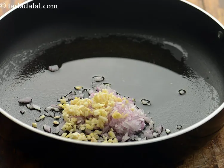 Step 14 – Add garlic. You can you garlic paste if you wish to.