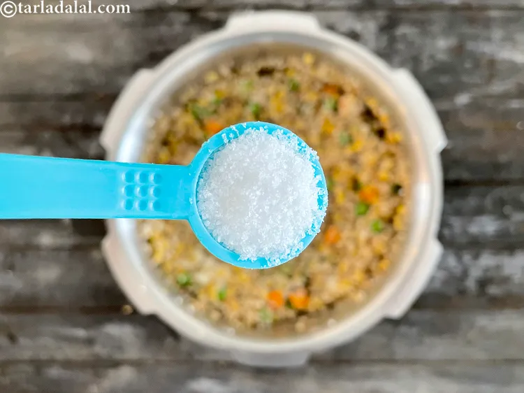 Step 30 – Add salt to taste.