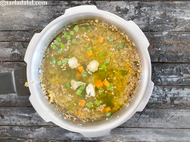 Step 31 – Add&nbsp;approx. 4 cups of water.