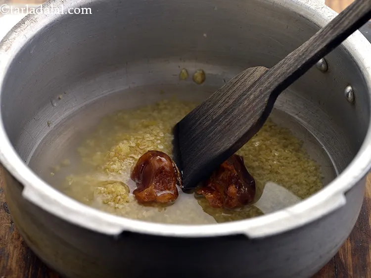 Step 14 – Mix well with the help of a ladle.&nbsp;