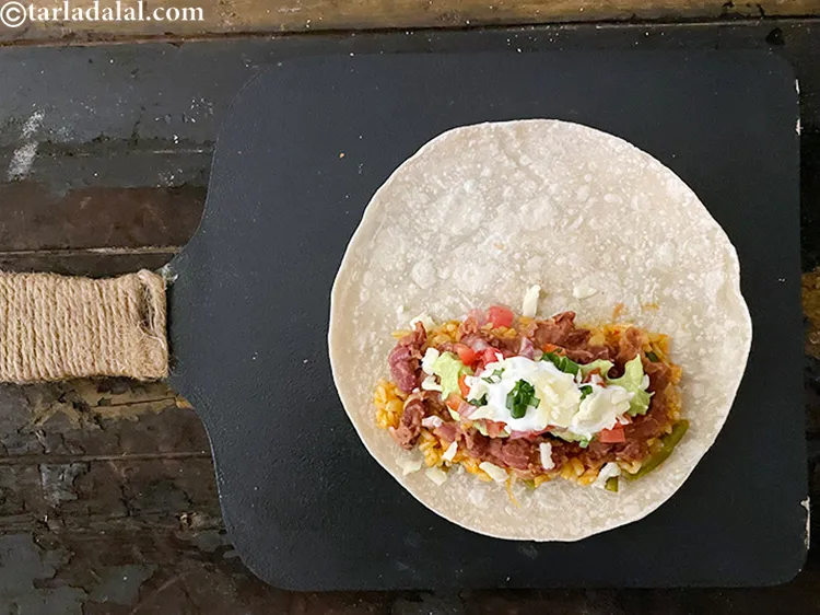 Step 125 – Add&nbsp;<meta charset="UTF-8" />1 tbsp of cheese evenly over it.&nbsp;