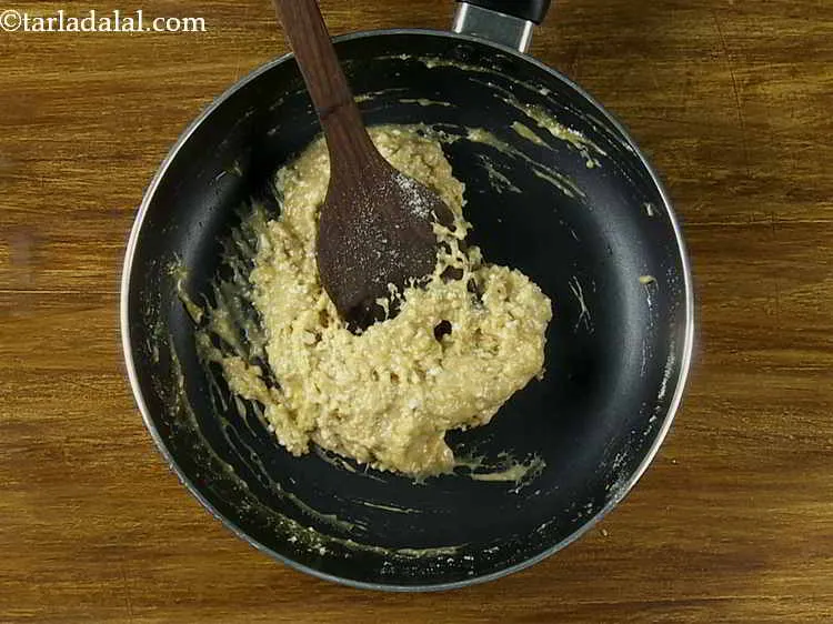 Step 5 – Now, add the butter and mix well. Butter is added to add smoothness and shine …