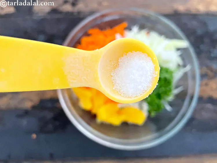 Step 22 – Add salt to taste.