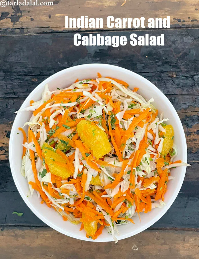 Step 24 – Serve <meta charset="UTF-8" /><strong>cabbage carrot and lettuce salad recipe | simple and easy cabbage lettuce …