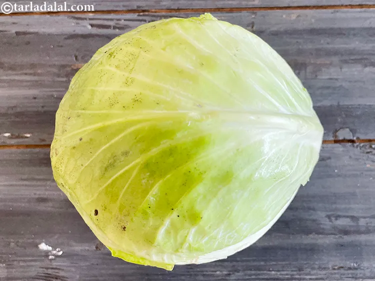 Step 12 – This is what cabbage looks like.