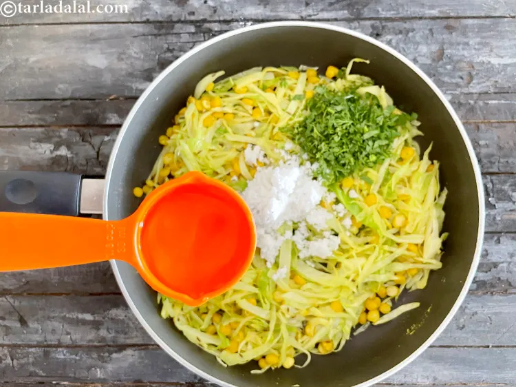 Step 30 – Add&nbsp;2 tbsp of water.