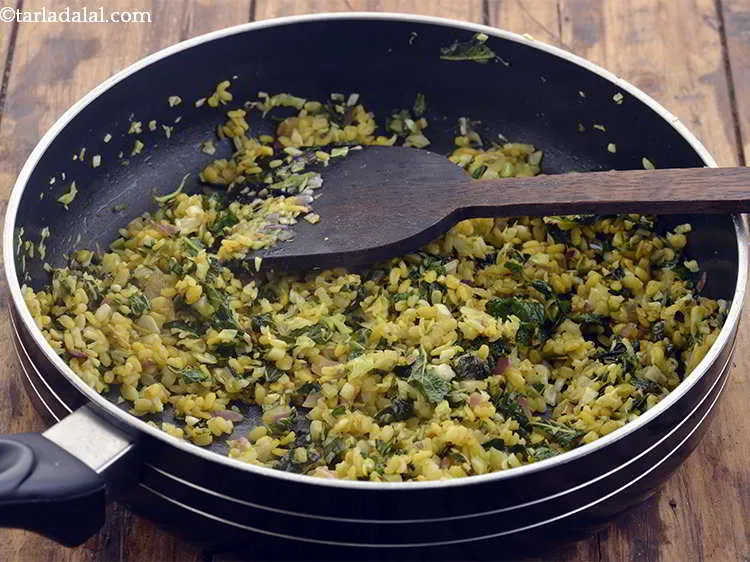 Step 20 – Mix well and cook on a medium flame for 1 to 2 minutes, while stirring …