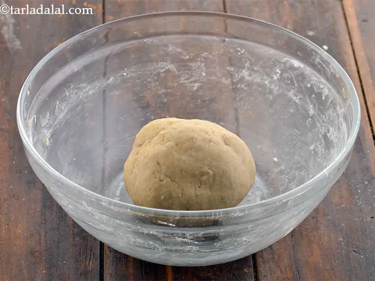Step 4 – Knead into a soft dough. The dough should be smooth &amp; not sticky i.e it …