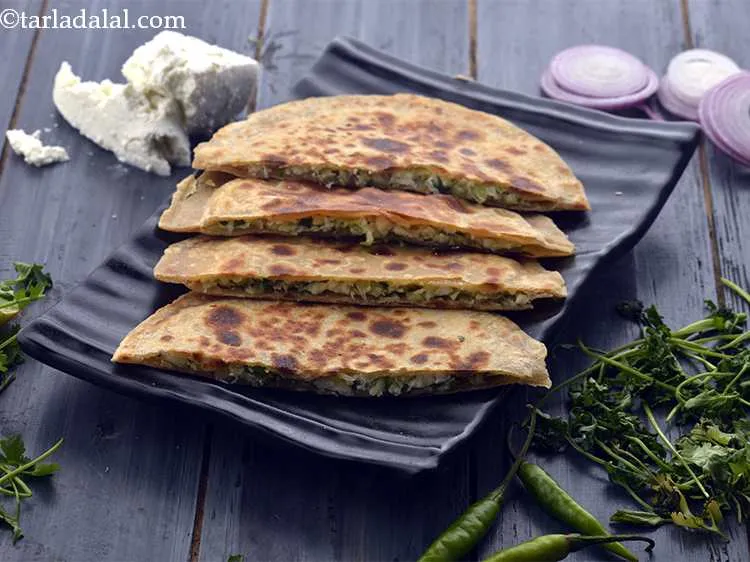 Step 24 – Serve&nbsp;<strong>cabbage paneer paratha</strong>&nbsp;|&nbsp;<strong>healthy</strong>&nbsp;<strong>cabbage paneer paratha</strong>&nbsp;|&nbsp;<strong>gobi paneer paratha</strong>&nbsp;|<strong>&nbsp;</strong>immdiately with a <a href="https://www.tarladalal.com/Kesar-Pista-Lassi-30866r">Kesar Pista Lassi</a> and a …