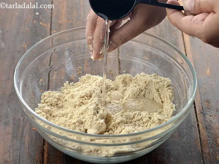 Step 4 – Knead into a soft dough. The dough should be smooth &amp; not sticky i.e it …