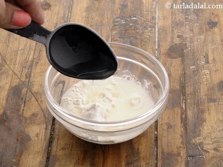 Step 11 – Add 3 tbsp of water.