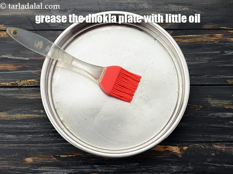 Step 17 – To make <strong>cabbage dhokla recipe</strong> | <strong>patta gobi dhokla</strong> | <strong>Indian gobi ka dhokla</strong> | …