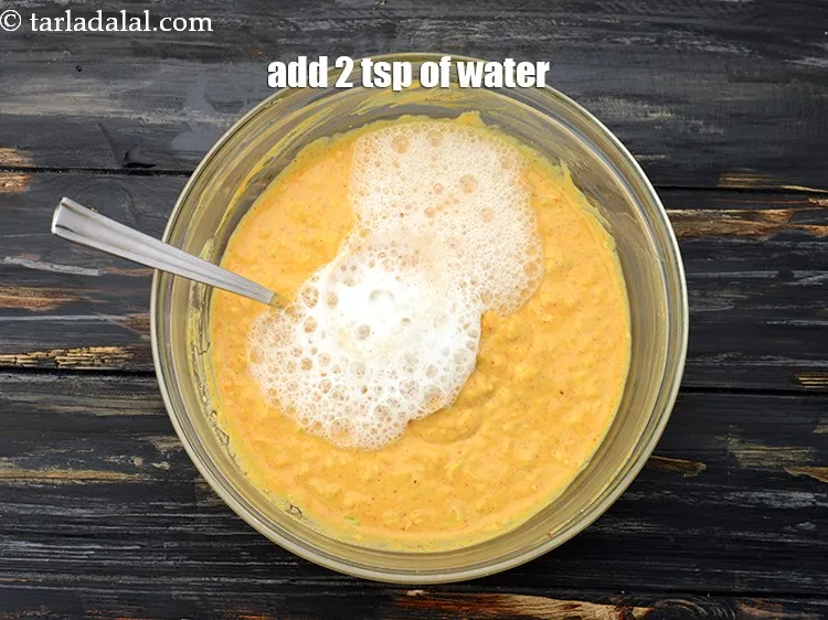 Step 15 – Add 2 tsp of water.&nbsp;