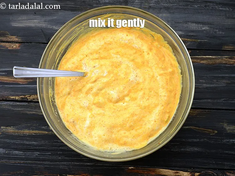 Step 16 – Mix it gently using a spoon. This is very important if you mix it very …