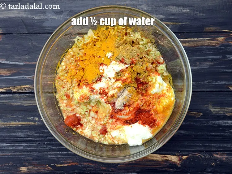 Step 11 – Add approx. &frac12; cup of water.&nbsp;