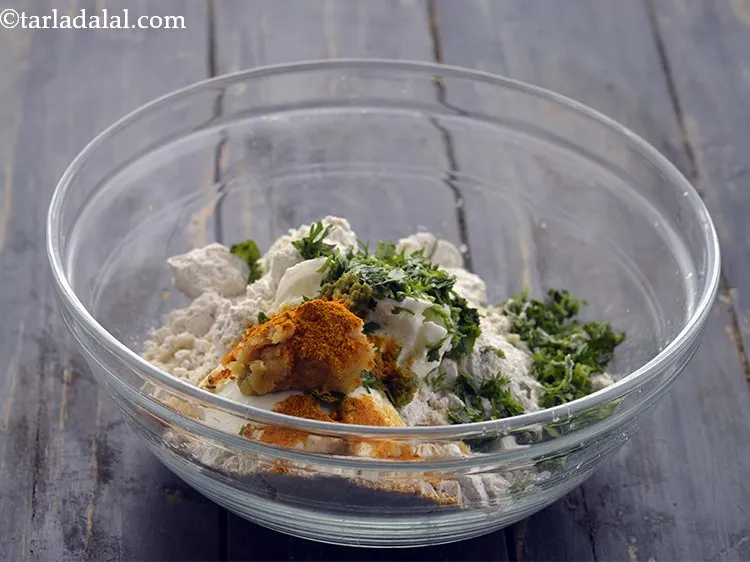 Step 10 – Add the turmeric powder.