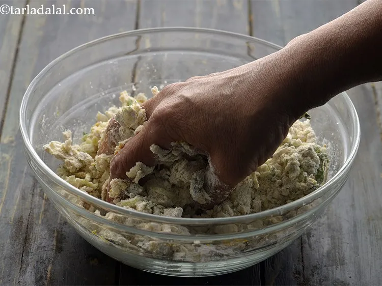 Step 13 – Mix everything well using your hands.