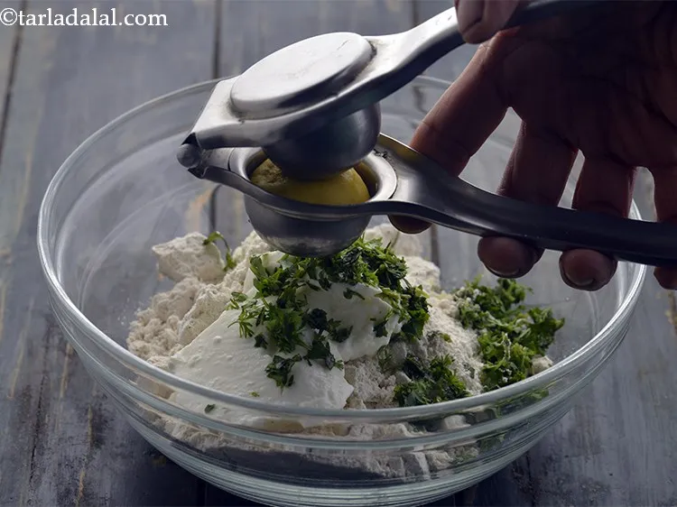 Step 7 – Add the lemon juice.